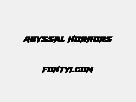 Abyssal Horrors