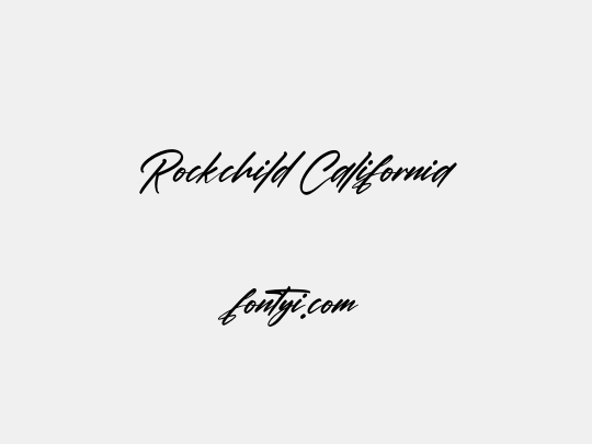 Rockchild California