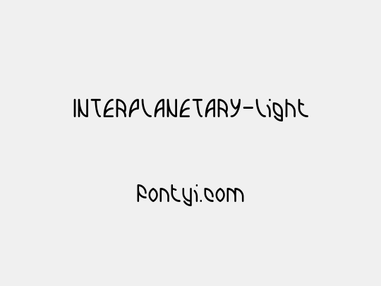 INTERPLANETARY-Light