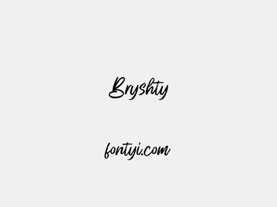 Bryshty