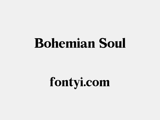 Bohemian Soul