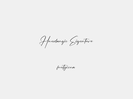 Handmagic Signature
