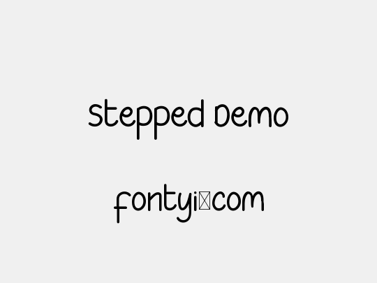 Stepped Demo