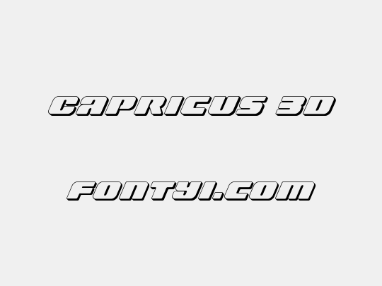 Capricus 3D