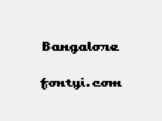 Bangalore
