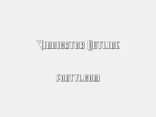 Vindicator Outline
