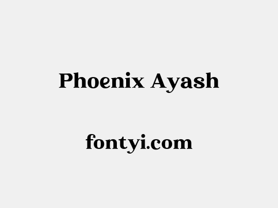 Phoenix Ayash