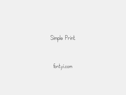 Simple Print