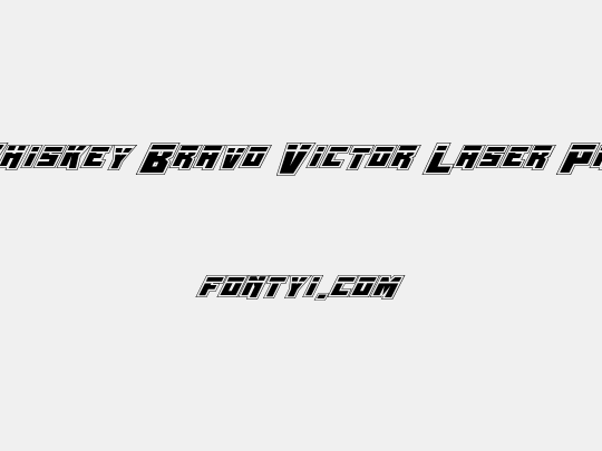 Whiskey Bravo Victor Laser Pro