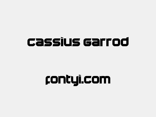 Cassius Garrod