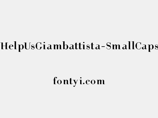 HelpUsGiambattista-SmallCaps