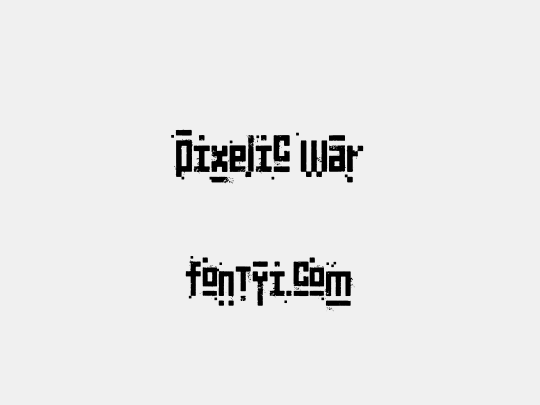 Pixelic War