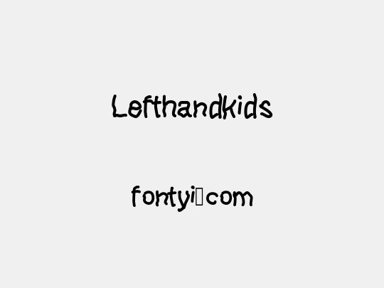 Lefthandkids