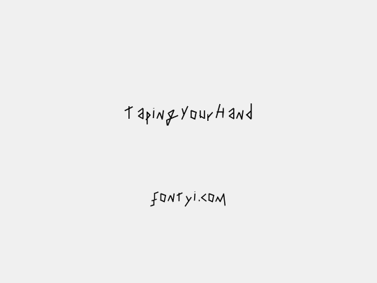 TapingYourHand