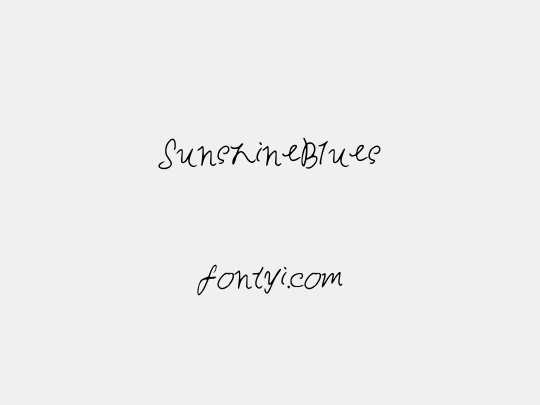 SunshineBlues