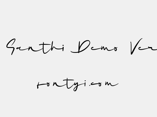 Mrs. Santhi Demo Version