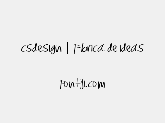 CSDESIGN | F·brica de ideas