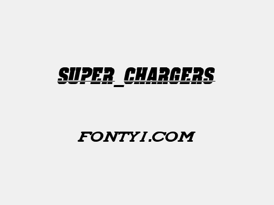 SUPER_CHARGERS