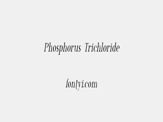Phosphorus Trichloride