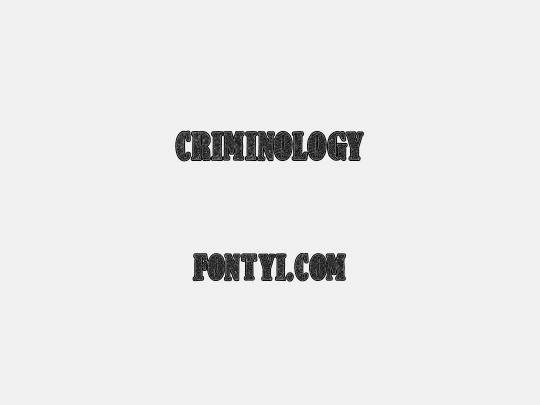 Criminology