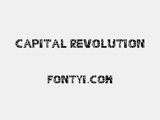 Capital Revolution