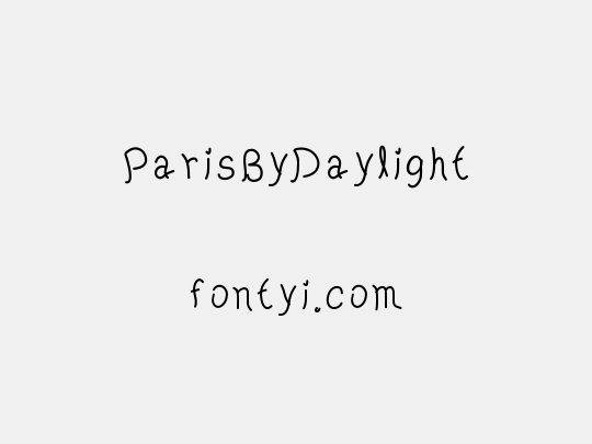 ParisByDaylight