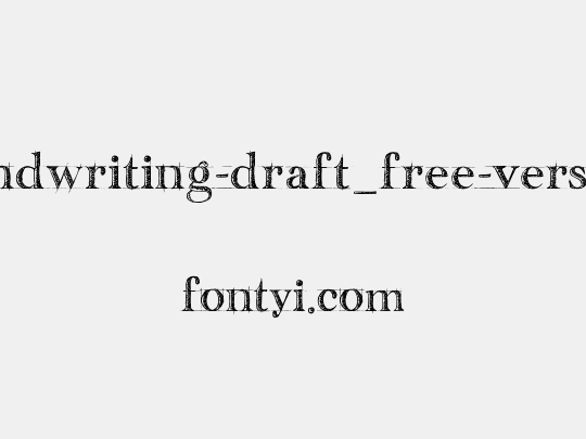 handwriting-draft_free-version