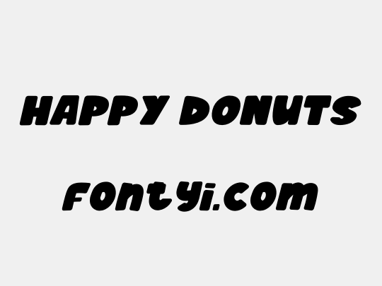 HAPPY DONUTS