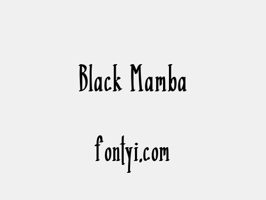 Black Mamba