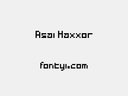 Asai Haxxor
