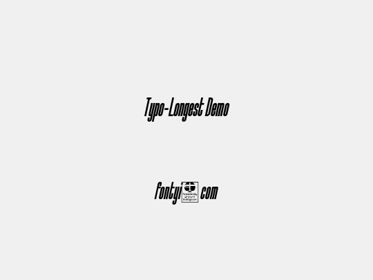 Typo-Longest Demo