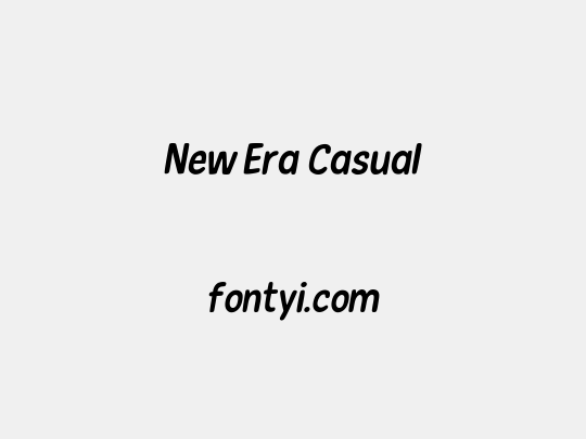 New Era Casual
