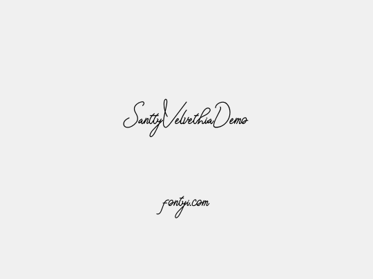 SanttyVelvethiaDemo