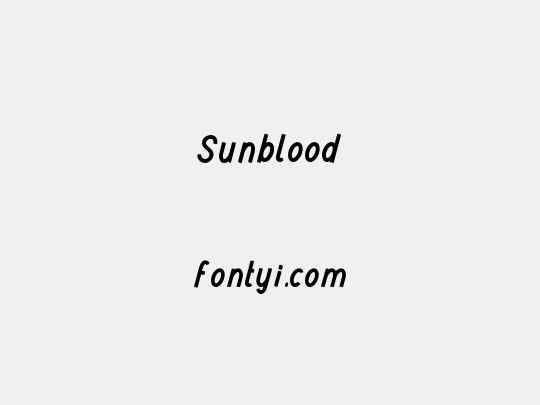 Sunblood