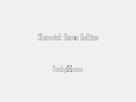 Stanwick Demo Outline