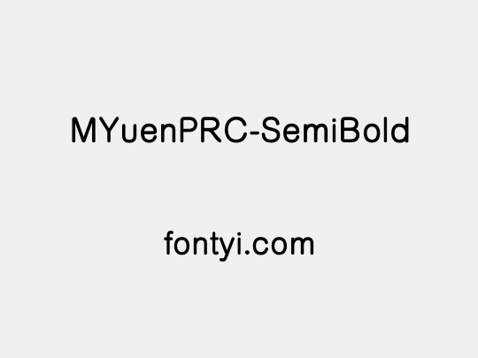 MYuenPRC-SemiBold