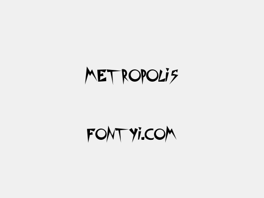 Metropolis