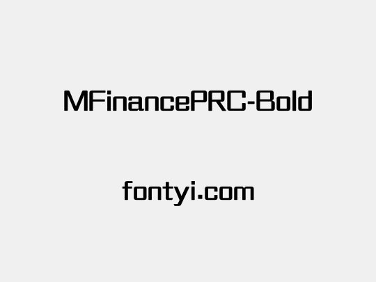 MFinancePRC-Bold