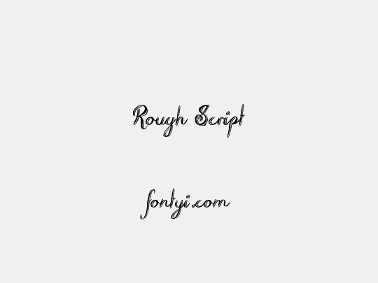 Rough Script