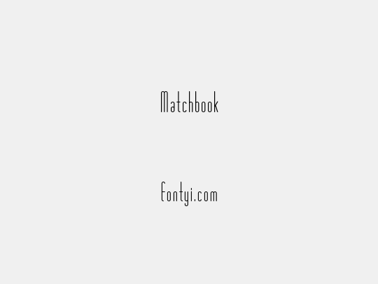 Matchbook