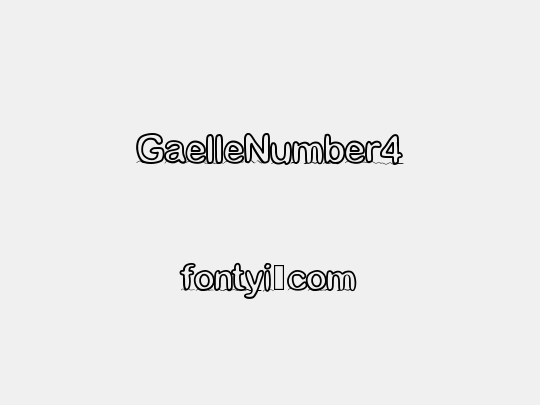 GaelleNumber4
