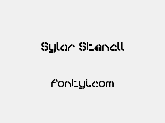 Sylar Stencil