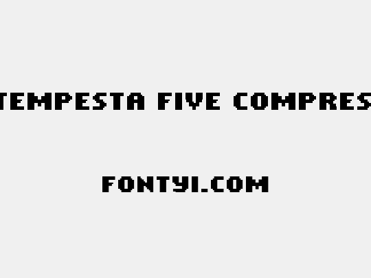 PF Tempesta Five Compressed