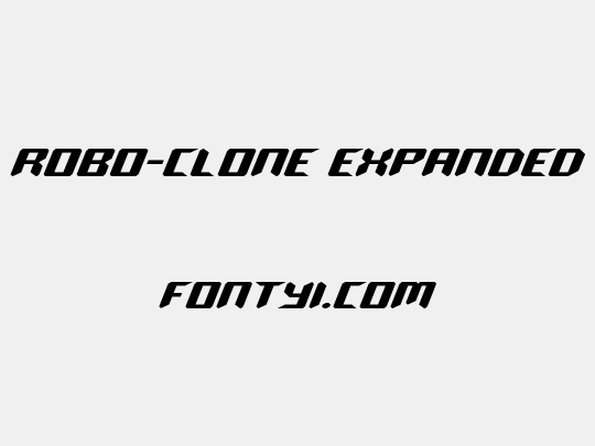 Robo-Clone Expanded