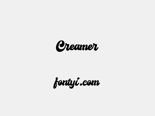 Creamer