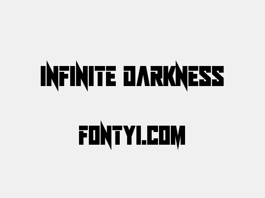 Infinite Darkness