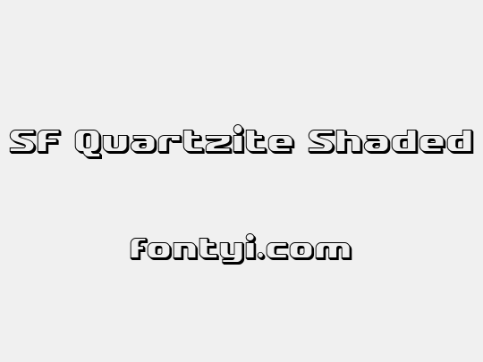 SF Quartzite Shaded