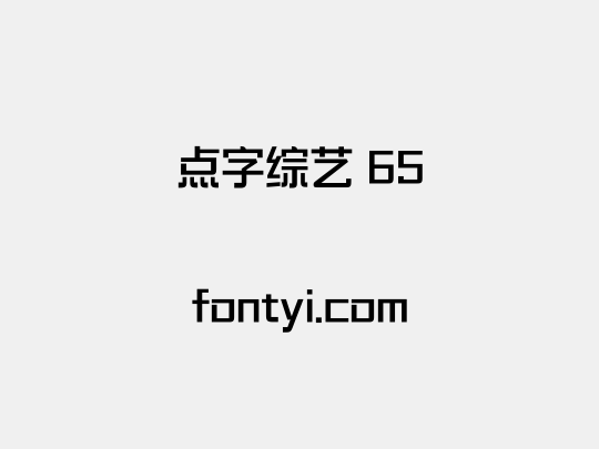 点字综艺 65