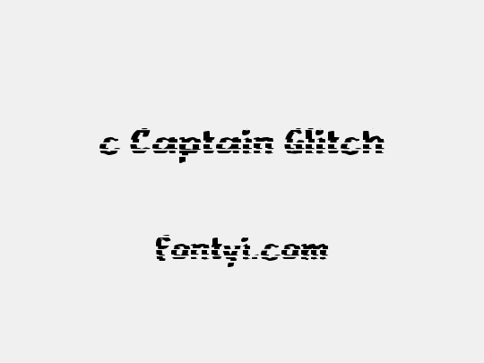 c Captain Glitch