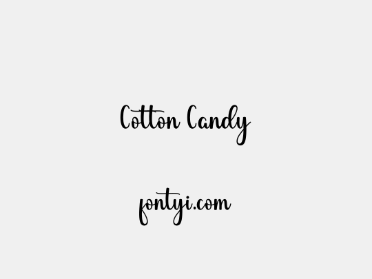 Cotton Candy